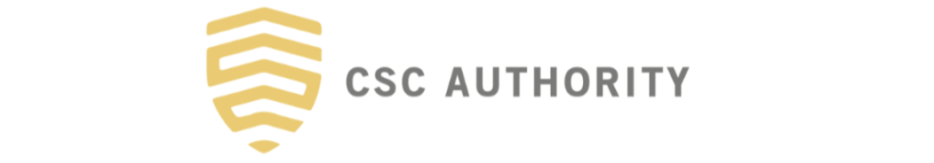 The logo of CSC Authority cyber security